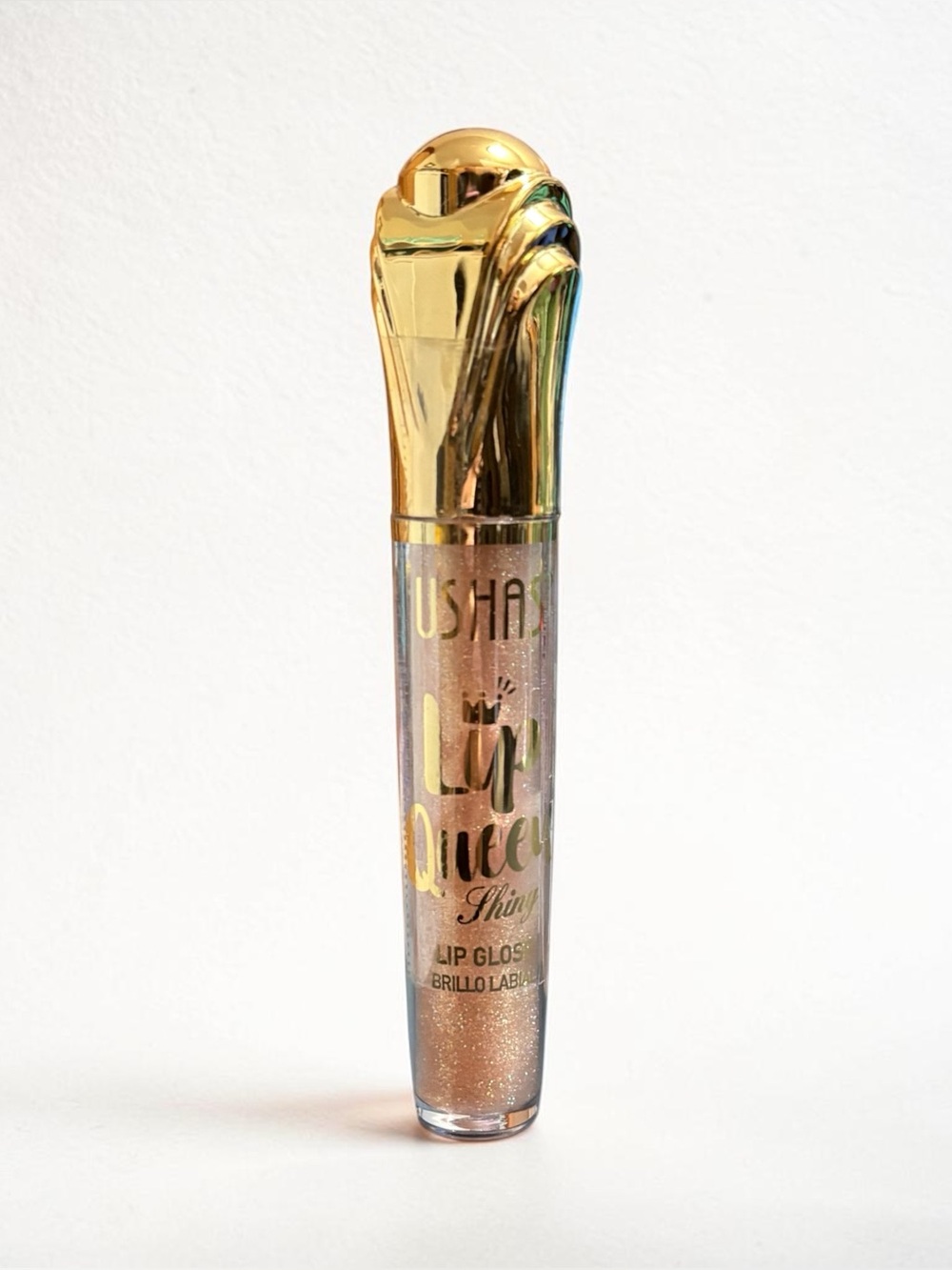 USHAS Lip Glow Oil Shiny Glitter Lip Gloss High Shine Smooth Soft Lip Stain